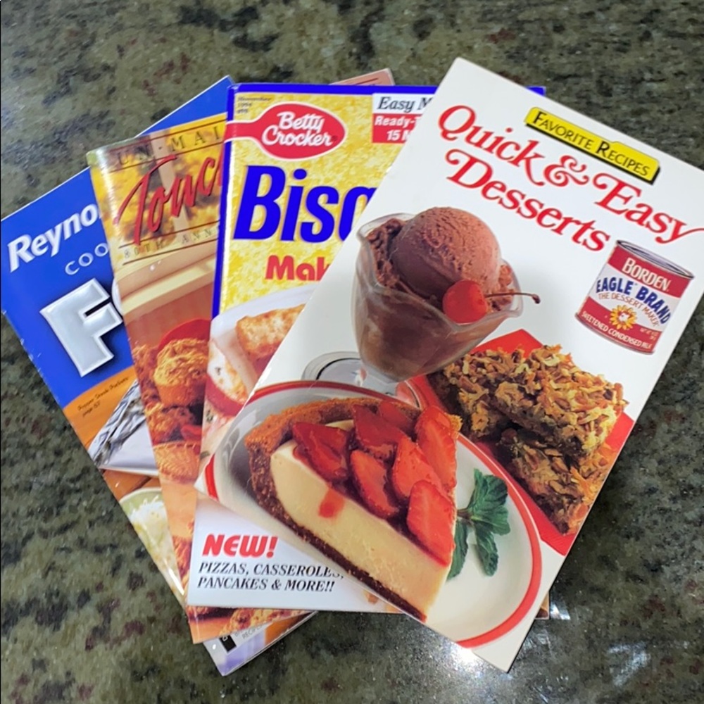 COPY - 4 Cookbooks: Reynolds Sun-Maid Bisquick Bo…